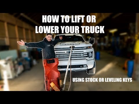 HOW TO: TORSION KEY ADJUSTMENT SILVERADO / SIERRA TO LEVEL , LIFT, OR LOWER YOUR TRUCK