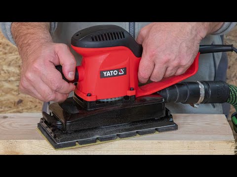 Вибрационная шлифмашина YATO 230 В, 300 Вт, платформа 115-230 мм (YT-82234) Вибрационная шлифмашина YATO 230 В, 300 Вт, платформа 115-230 мм (YT-82234)