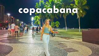 🇧🇷 Copacabana Boardwalk After Rio's Street Vendor Crackdown — Walking Tour 【 4K UHD 】