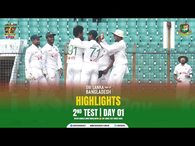 Highlights | 1st Test | Day 02 | Bangladesh vs Sri Lanka