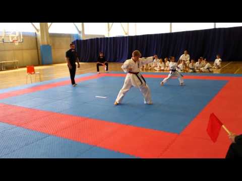 KKSKARATE - Jan Karaś i Mikołaj Fuchs Turniej Tarnowskie Góry 21.06.2015