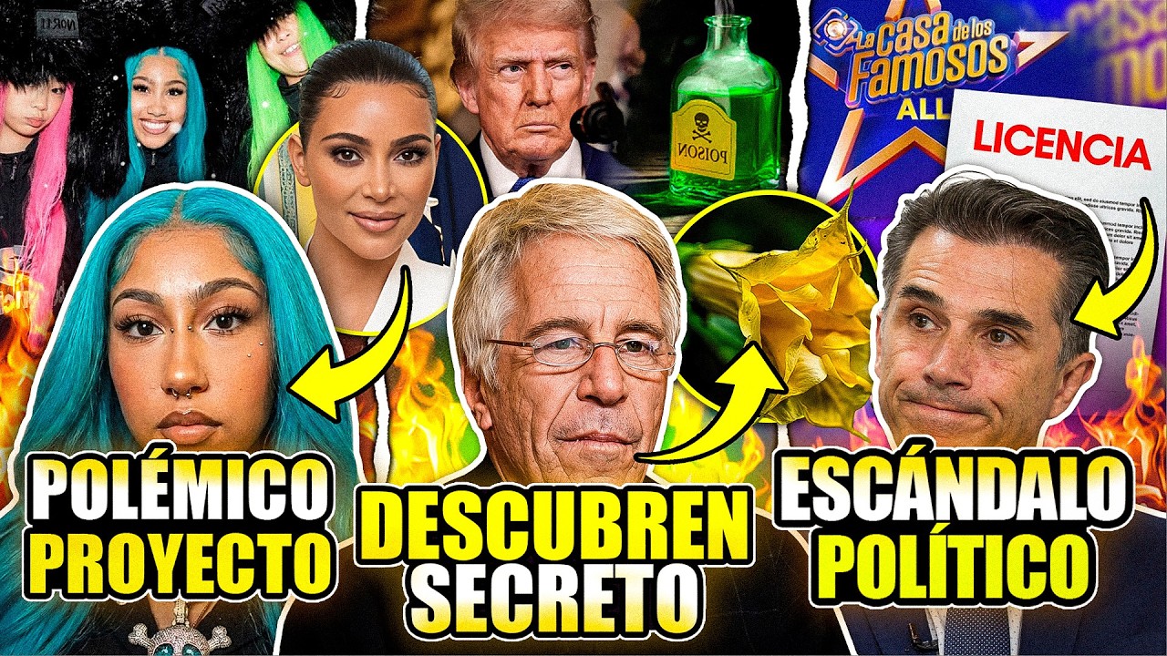 EPSTEIN OCULTABA ESTO! HIJA de KIM y KANYE ANUNCIA! ESCÁNDALO con SERGIO MAYER! RACISMO captado!