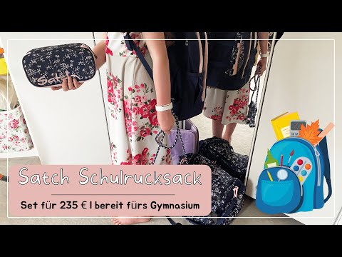 Bereit fürs GYMNASIUM l Satch Schulrucksack Set l Big Mary