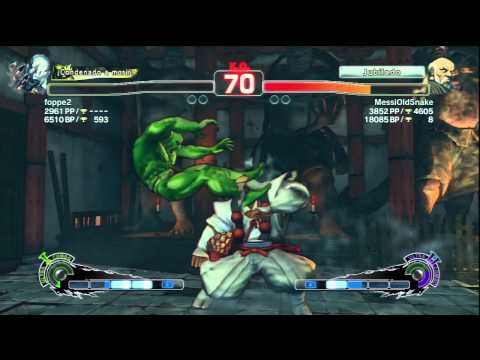 foppe2 Seth VS MessiOldSnake Gouken