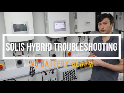 Solis Hybrid - No Battery Alarm