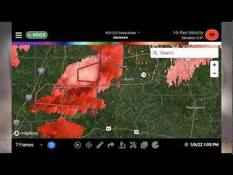 Tornado Warning Clarke County Mississippi!!!