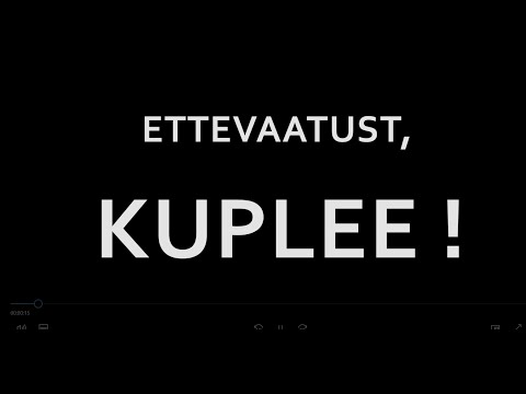 Ettevaatust, kuplee!