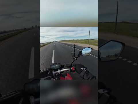 Camino a Zárate por ruta 6... #motovlog #parati #short
