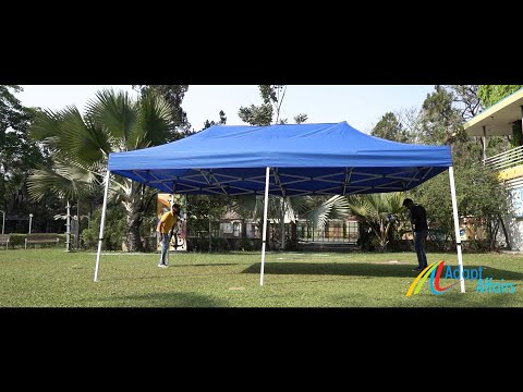 Red pvc event tent service, size: 10x10,10x20