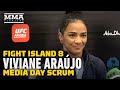 UFC Fight Island 8: Viviane Araujo Admits She Didn't Watch Roxanne Modafferi Before Debut