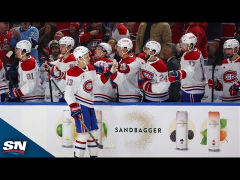 Canadiens' Ivan Demidov Fires One-Time Rocket vs. Sabres