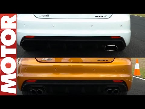 Ford Falcon Sprint rev battle | MOTOR