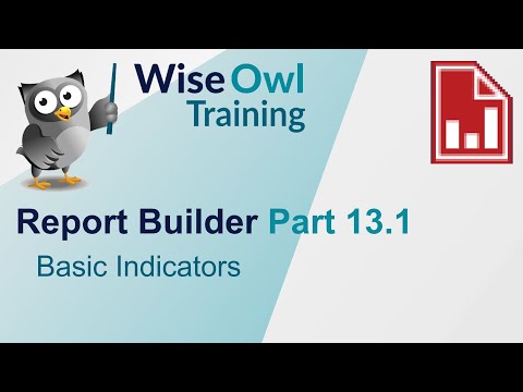 SSRS Report Builder Part 13.1 - Basic Indicators
