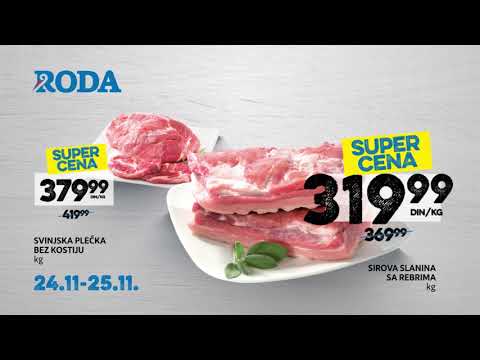 Roda pijaca 24.11 - 25.11.2018.