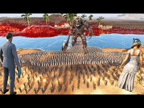 2 million Giant troll & orc warriors against special forces on the bridge !! UEBS 2