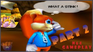 Conker's Bad Fur Day: N64 (2024) - Part 2 | 25-Minute Gameplay