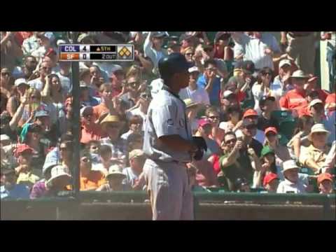 2010 San Francisco Giants Championship Season: (5.2.10) Rockies @ Giants (Game 24)