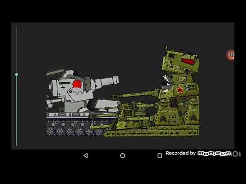 Vk 6 and ratte vs kv 48m -Cartoons about tanks 