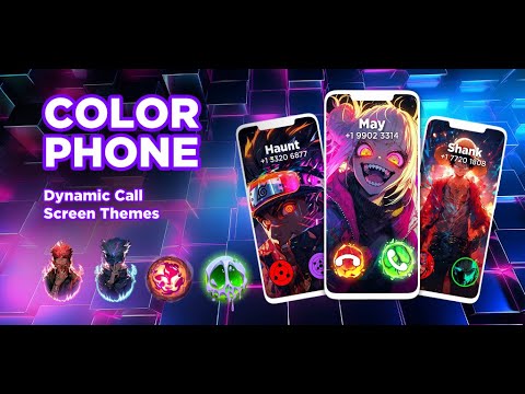 Color Phone Call Screen App Video