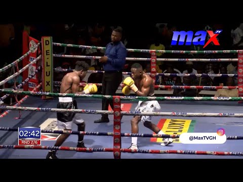 Charles Tetteh Vs Michael Tagoe - Fight Night 14 at the Bukom Boxing Arena