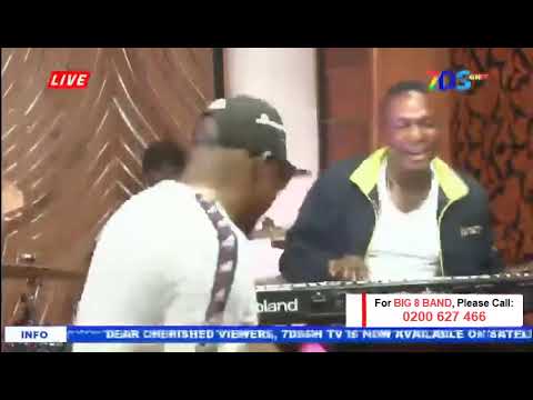 Ampah & Big 8 Band Performing "M'ani Agyina Wo" (by Amakye Dede) [Live on 7DSGHTV Ahoma Nsia Mmere]