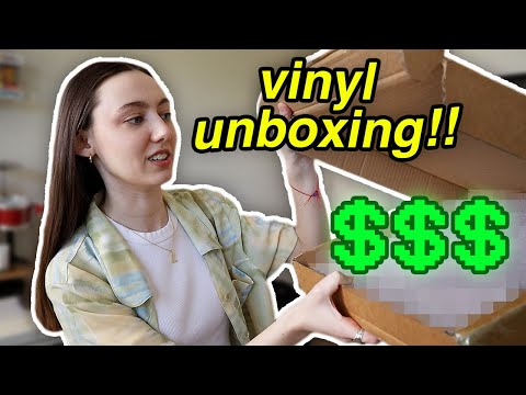 UNBOXING THE MOST EXPENSIVE VINYL IN MY COLLECTION
