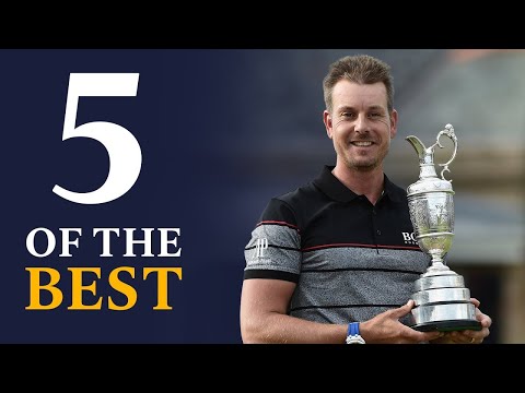 Henrik Stenson | Five Of The BEST Shots | The Open Championship 2016