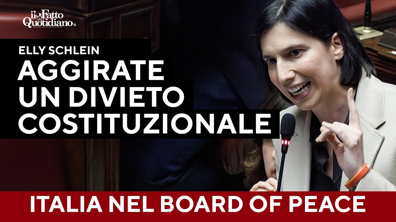 Schlein: “State cercando di aggirare un divieto costituzionale”