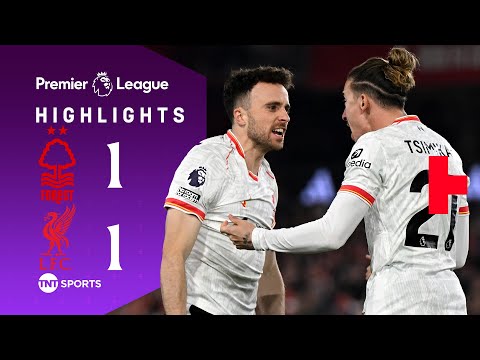 Jota Rescues Reds In Thriller 🔥 | Nottingham Forest 1-1 Liverpool | Premier League Highlights