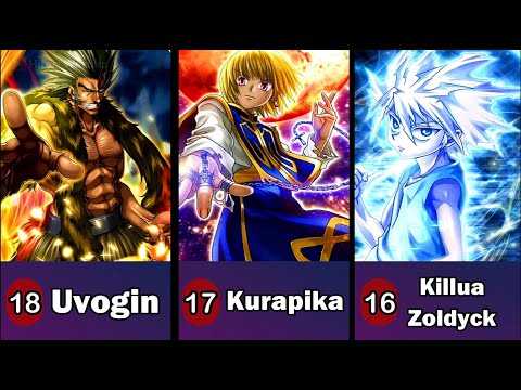 Hunter X Hunter - Top 40 Strongest Characters