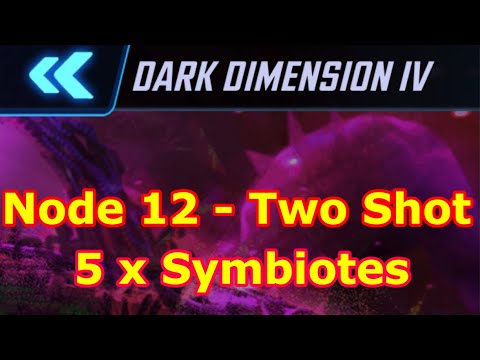 Dark Dimension 4 - Node 12 - Two Shot | Walkthrough and Guide | - Marvel Strike Force - FTP