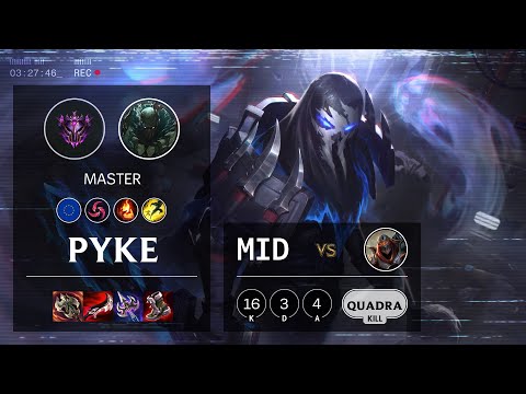 Pyke Mid vs Zed - EUW Master Patch 11.1