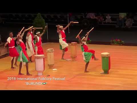 BURUNDI🇧🇮  At 2018 International Folklore Festival Fribourg