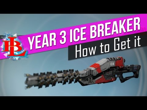 Destiny HOW TO GET THE YEAR 3 ICE BREAKER | The Dawning STRIKE SCORES NEW PVE Mode