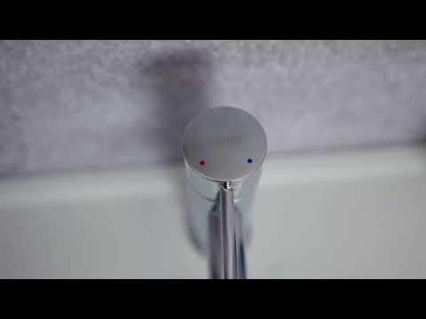 kielle Oudee - Grifo de lavabo, cromo 10115100