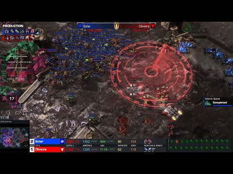 Starcraft II Gamers8 2023 Aug3 Oliveira(T) v Solar(Z) Game 3 MAPS - [G8] Gresvan