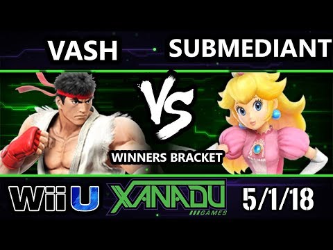 S@X 248 Smash 4 - Vash (Ryu) Vs. submediant (Peach) - Wii U Singles Winners Bracket