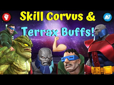 Skill Corvus and Terrax Buffs! Massive Damage Increase! - Marvel Contest of Champions