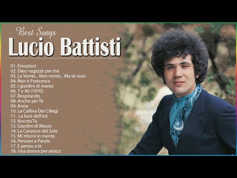 Lucio Battisti le migliori canzoni dell'album completo 2022 - Le migliori canzoni di Lucio Battisti