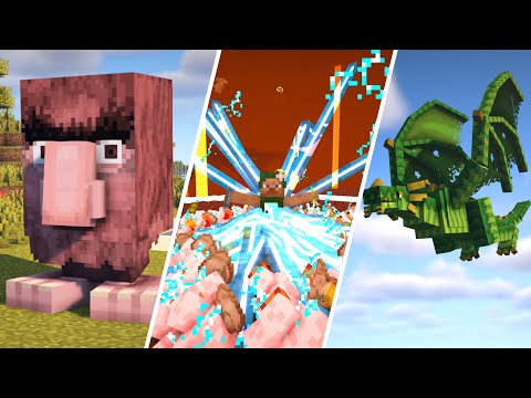 UNBELIEVABLE! 22 Mind-Blowing Minecraft Mods!