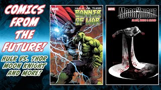 1ST Look Upcoming Comics Hulk vs Thor Banner War Alpha, DC Dark Crisis Moon Knight Black White Blood video