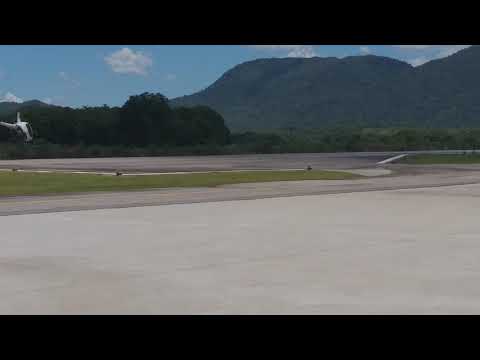 Decolando do Costa Esmeralda