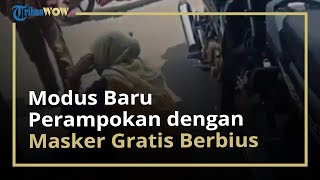 Video Hipnotis Bermodus Bius Pakai Masker Gratis, Korban Menangis Histeris Viral di Media Sosial