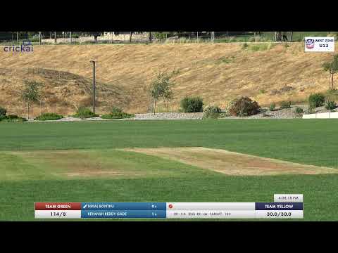 Team Green vs Team Yellow in USAC JR Zonal 2023 - West U13 - Sep 24, 2023