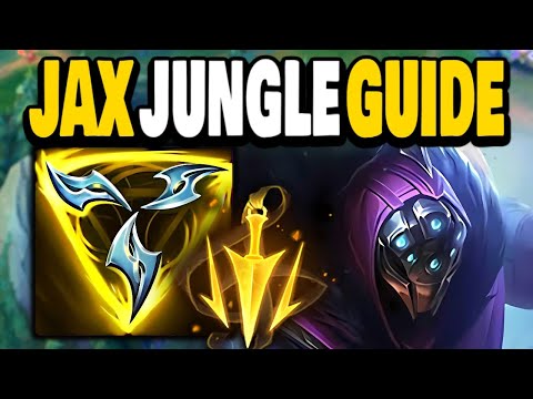 How to play Jax Jungle in Season 14, He's like Hecarim ( he spins sometimes )  | Jax Jungle Guide