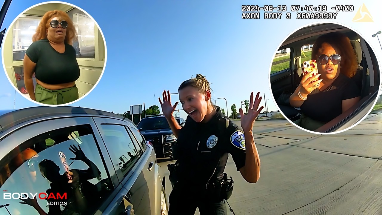 Police Give Rebellious Woman a Lesson She Won't Forget