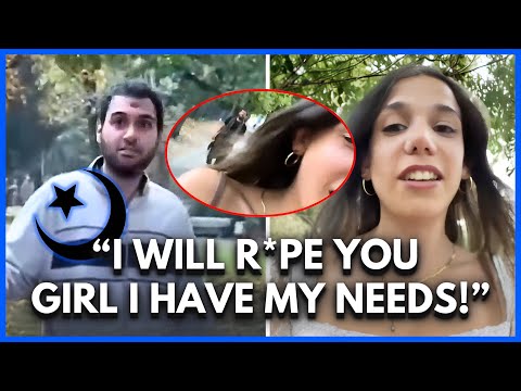 Islamists RUN After European White Girls And Make Them Obey Sharia Law!