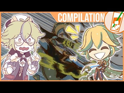 Genshin Impact Comic Dub Compilation 4 | IceTeaDubs