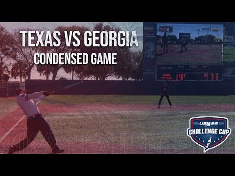 Condensed Game - TEXAS vs GEORGIA - Loser's Final - 2022 Major Challenge Cup!