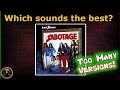 BLACK SABBATH Original Vs Remasters Sabotage　ブラック サバスのサボタージュ
